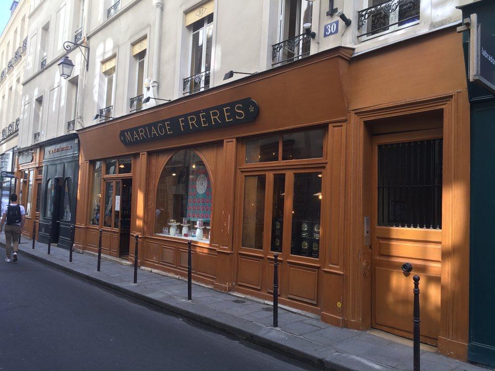 Mariage Frères Tour Eiffel, la boutique-salon de thé