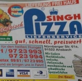 Singh Pizzalieferservice