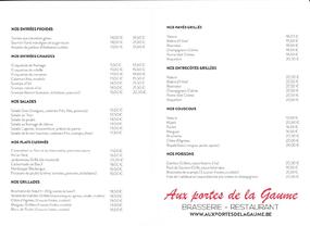 Aux Portes De La gaume - Brasserie/restaurant