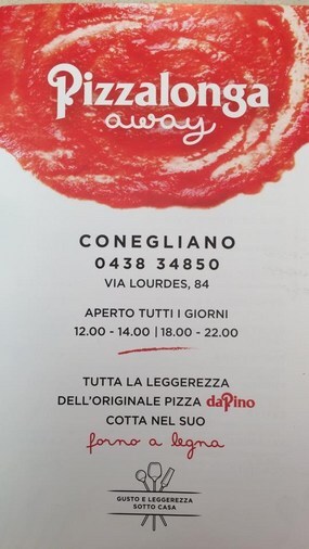 Pizzalonga Away Conegliano via Lourdes