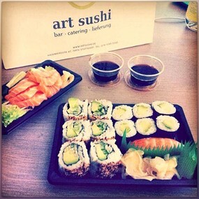 Art sushi