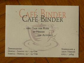 Pension + Café Binder