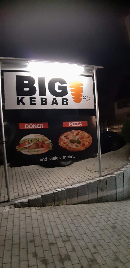 Speisekarte Von Big Kebab Jettingen