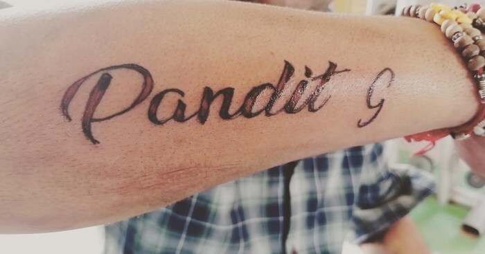 Colorful Name Tattoo for a Personalized and Vibrant Expression