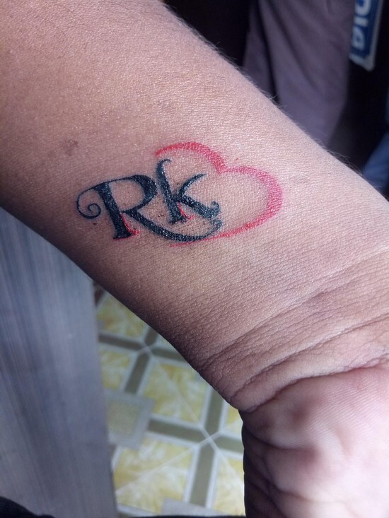 Rk letter Tattoo | Tattoo lettering, Lettering, Tattoos