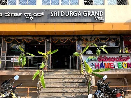 Menu at Sri Durga Grand, Gauribidanur