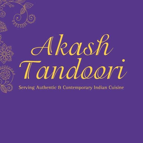 Menu at Akash Tandoori Restaurant, Whitehaven