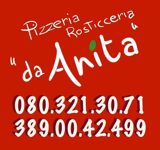 Menu at Pizzeria Da Anita, Bari
