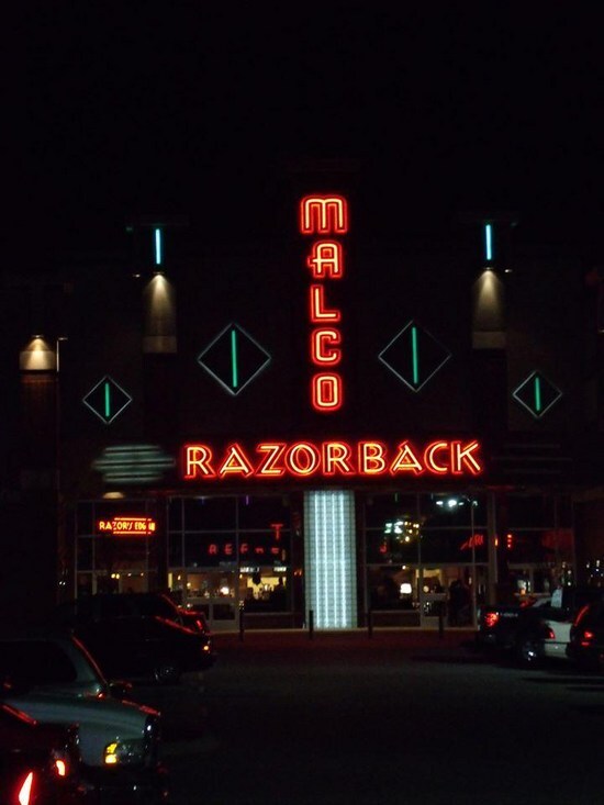 Menu at Malco Razorback Cinema Grill & IMAX, Fayetteville