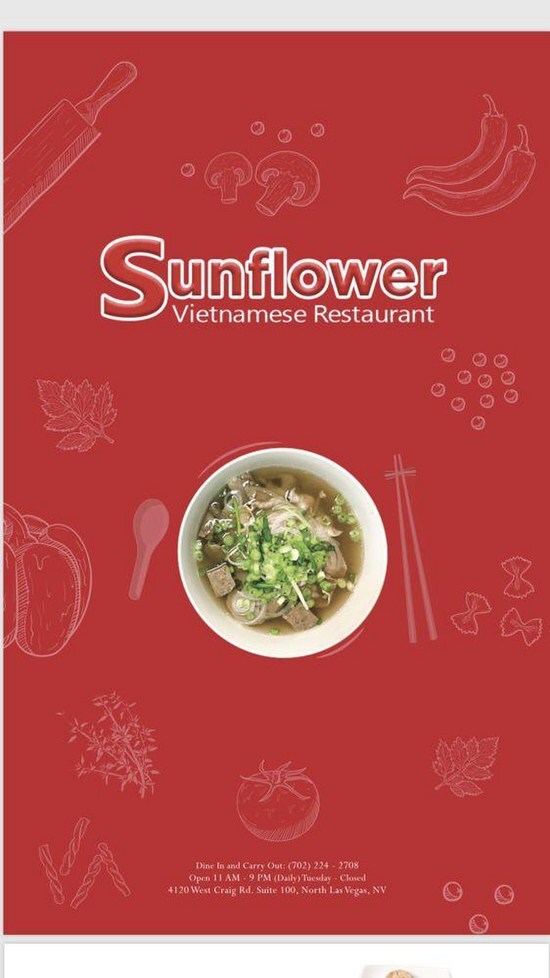 Sunflower Vietnamese Restaurant, 4210 W Craig Rd #100 in North Las Vegas - Restaurant reviews