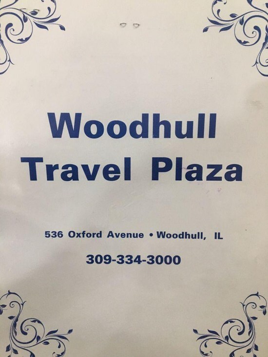woodhull travel plaza menu
